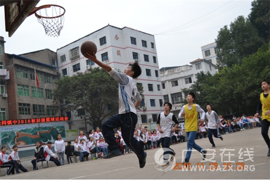 坛同镇中举行2016秋季篮球运动会(图)