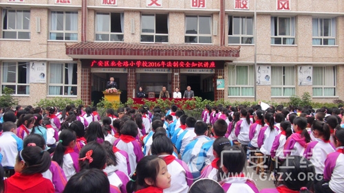 ��ѧ�����������ط��ĺù��񡪡��㰲������·СѧУ����2016�귨�ư�ȫ֪ʶ������ͼ��