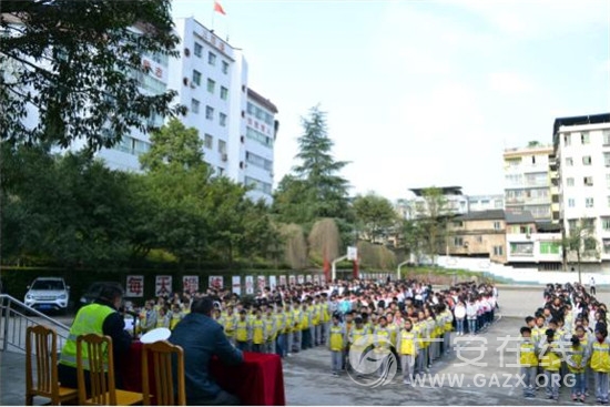 坛同镇中积极开展“安全教育日”系列活动(图)