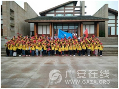 邻水县合流镇中心小学开展道德实践和社会实践活动(图)