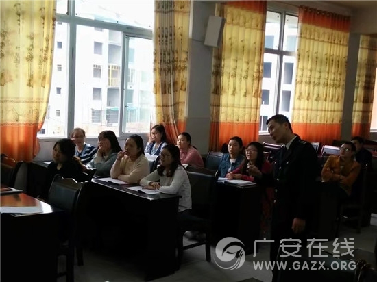 武胜赛马小学举行消防知识专题讲座(图)