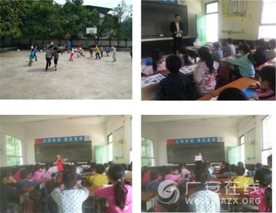 邻水合流小学:“走教”乐于孩子(图)