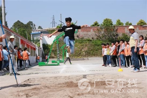 广安希贤学校举行2017年春季学生运动会(图)
