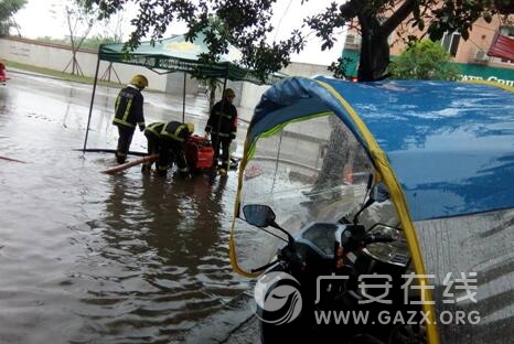 前锋区大佛寺街道:多措并举有效应对强降雨天气(图)