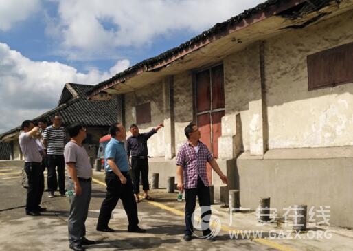 广安市粮食局领导深入前锋区基层粮食企业检查安全生产工作