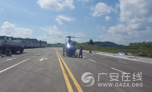 前锋区开展飞机喷药防治松墨天牛