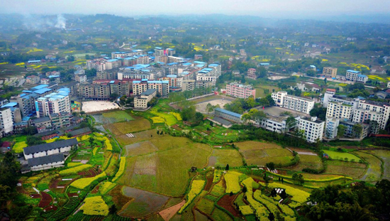 武胜乐善镇 (李远华 摄)