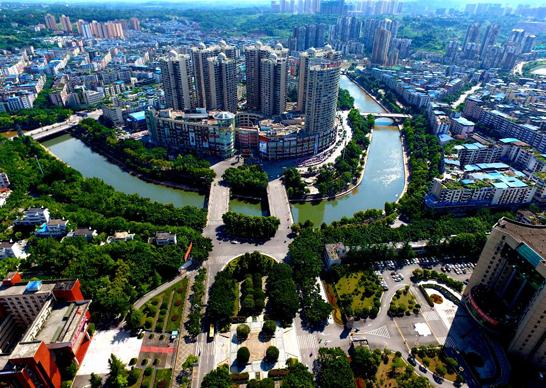 大美广安城 (郑继明 摄)