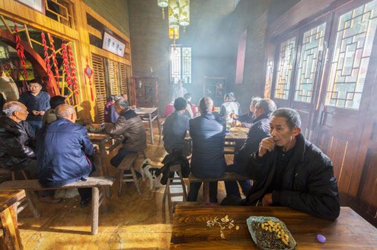 茶馆评书——大良魂 (朱照富 摄)