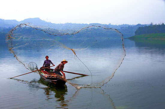 晨曦之美 (朱照富 摄)