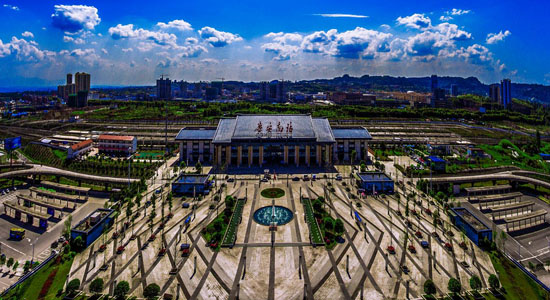 广安城市面貌 李玉龙(摄)